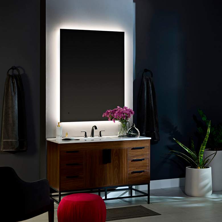 Image 7 Oxygen Lighting Galaxy 48x36 LED Mirror more views