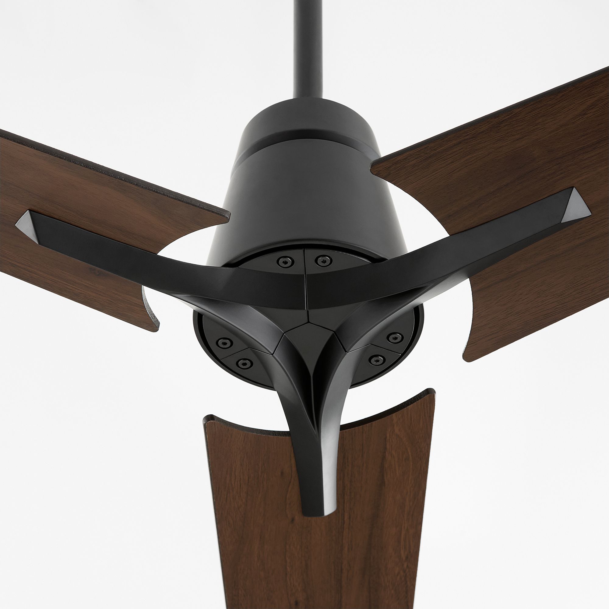 Image 2 Oxygen Lighting Halcyon 56" Black 3 Blade Ceiling Fan more views