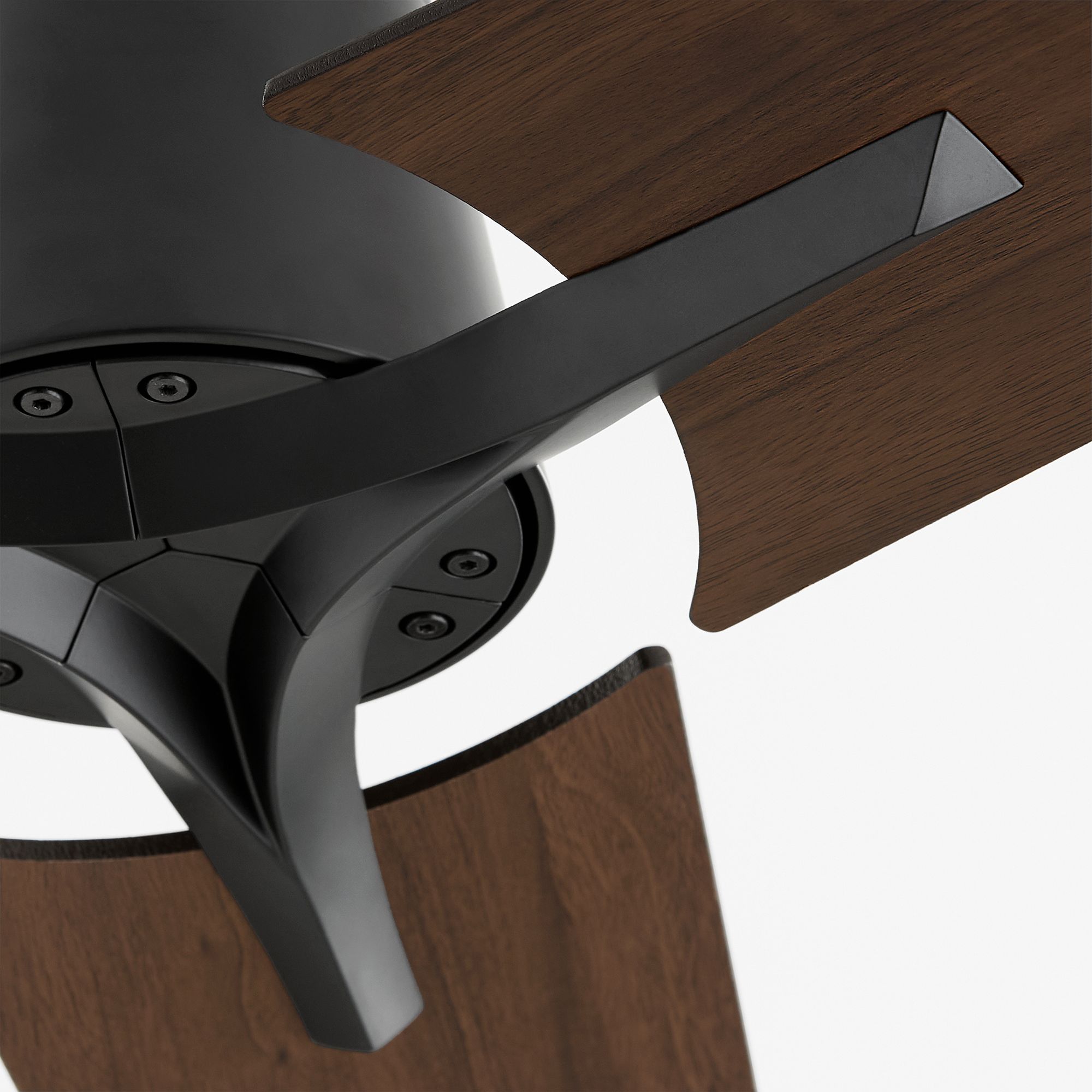 Image 3 Oxygen Lighting Halcyon 56" Black 3 Blade Ceiling Fan more views