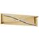 Oxygen Lighting Hyperion 22" CCT Aged Brass LED Vanity Light