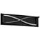 Oxygen Lighting Hyperion 22" CCT Black LED Vanity Light
