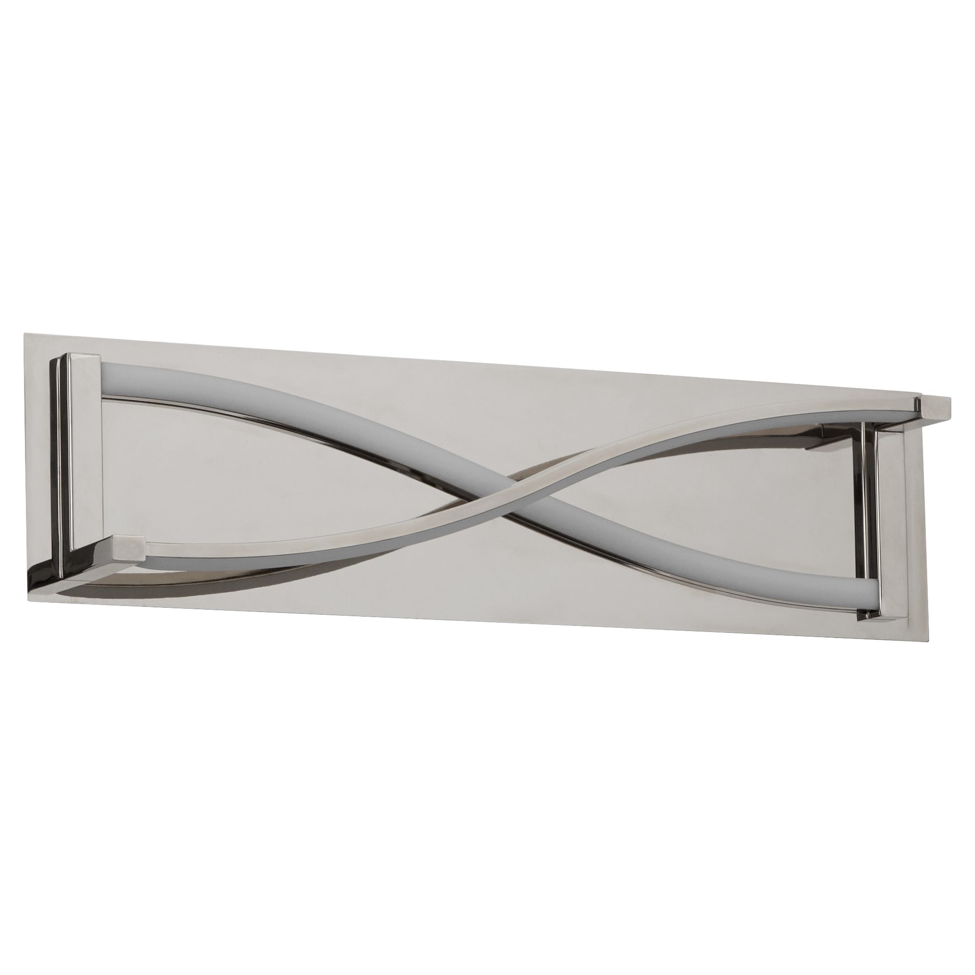 Image 2 Oxygen Lighting Hyperion 22" CCT Polished Nickel LED Vanity Light more views
