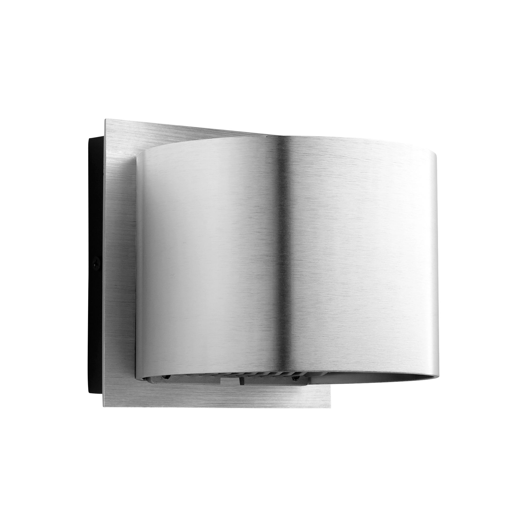 Image 2 Oxygen Lighting Kaldor 5.13" Brushed Aluminum LED Outdoor Wall Light more views
