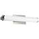 Oxygen Lighting Tempus 19" Polished Nickel LED Vanity Light