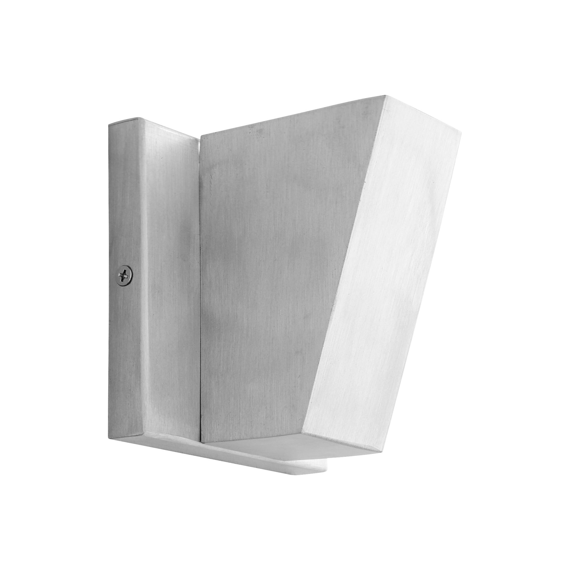Image 3 Oxygen Lighting Titan 4.75" Brushed Aluminum LED Outdoor Sconce more views