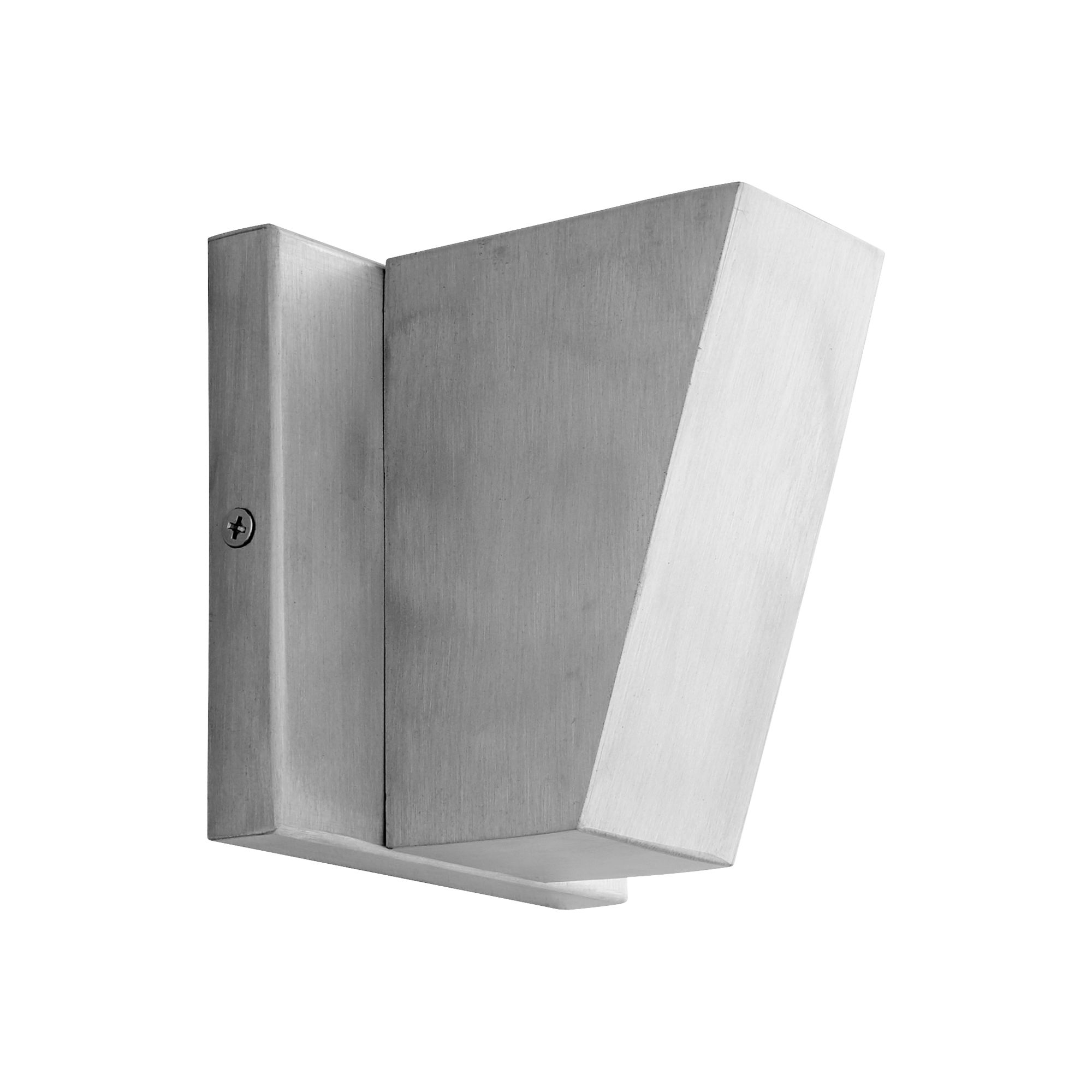 Image 4 Oxygen Lighting Titan 4.75" Brushed Aluminum LED Outdoor Sconce more views
