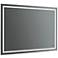 Oxygen Lighting Track 48X36 LED Mirror