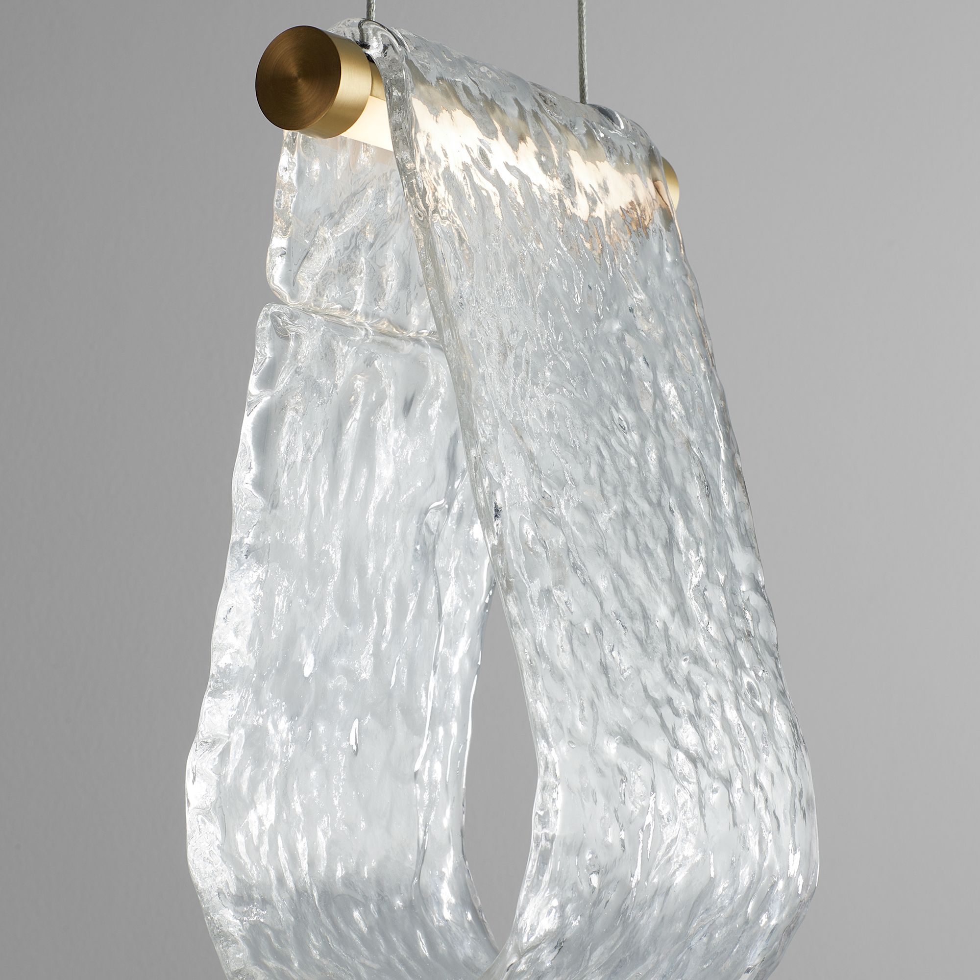 Image 3 Oxygen Lighting Veer 7w LED Dual Mount AGB Pendant more views