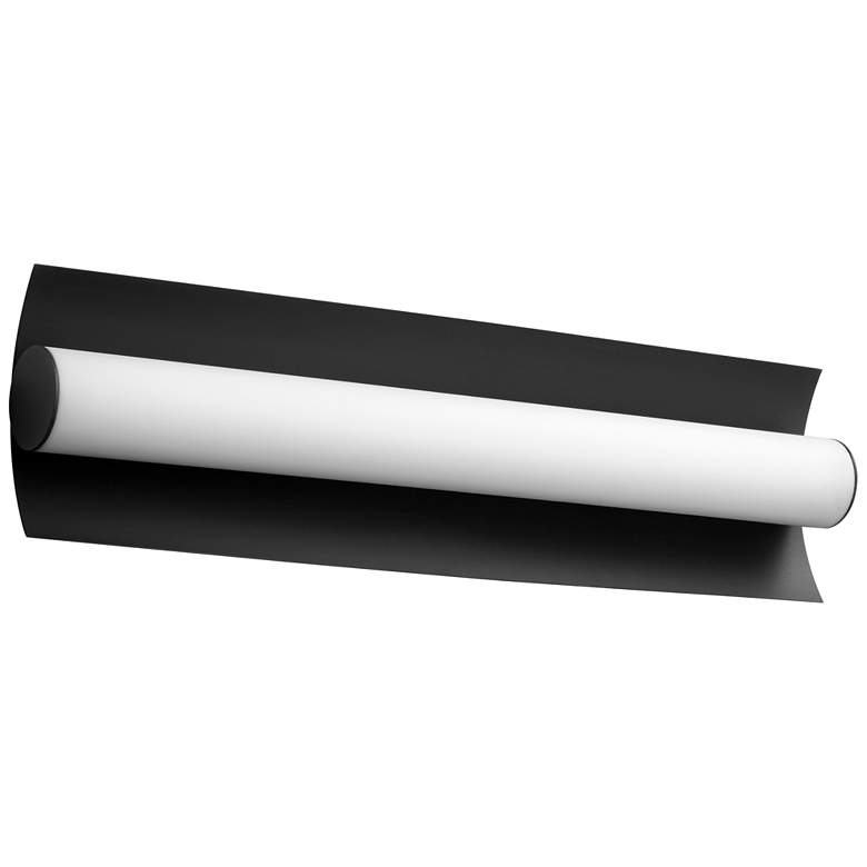 Image 1 Oxygen Lighting Wave 23" Black LED Vanity Light
