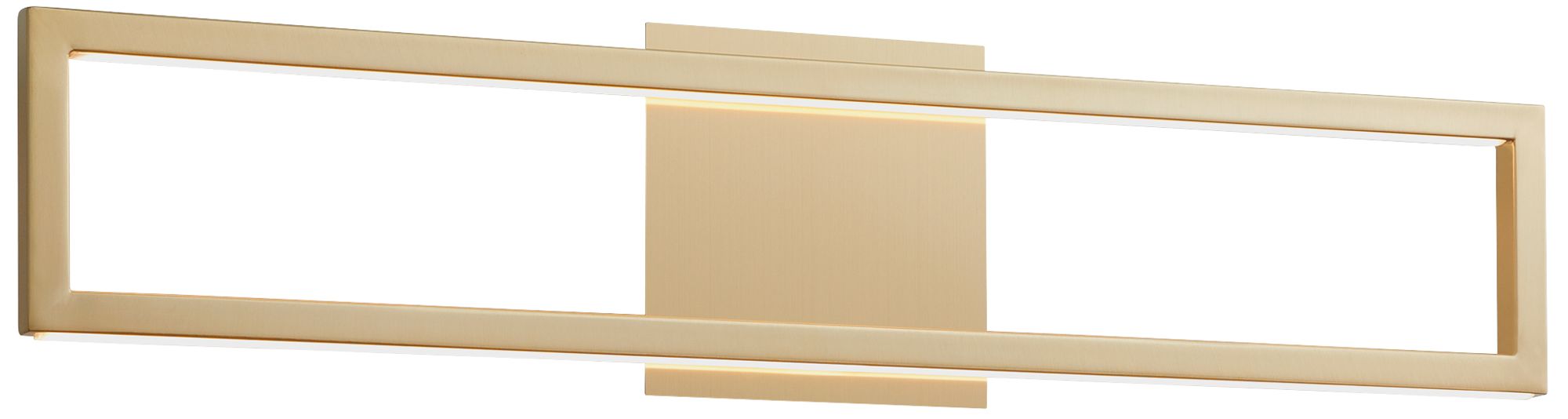 Oxygen Lighting Xanni 25" CCT Aged Brass Vanity Light