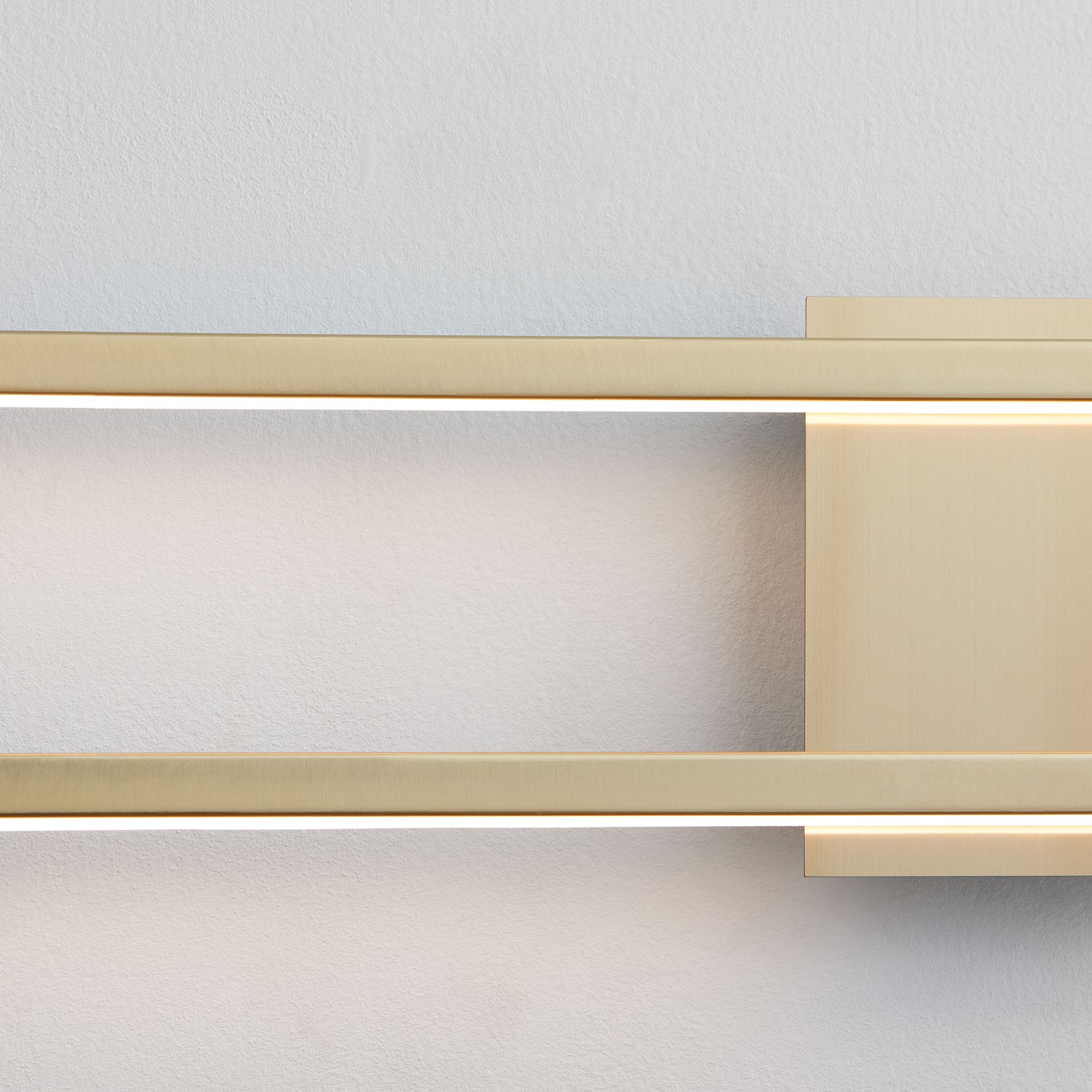 Image 3 Oxygen Lighting Xanni 25" CCT Aged Brass Vanity Light more views