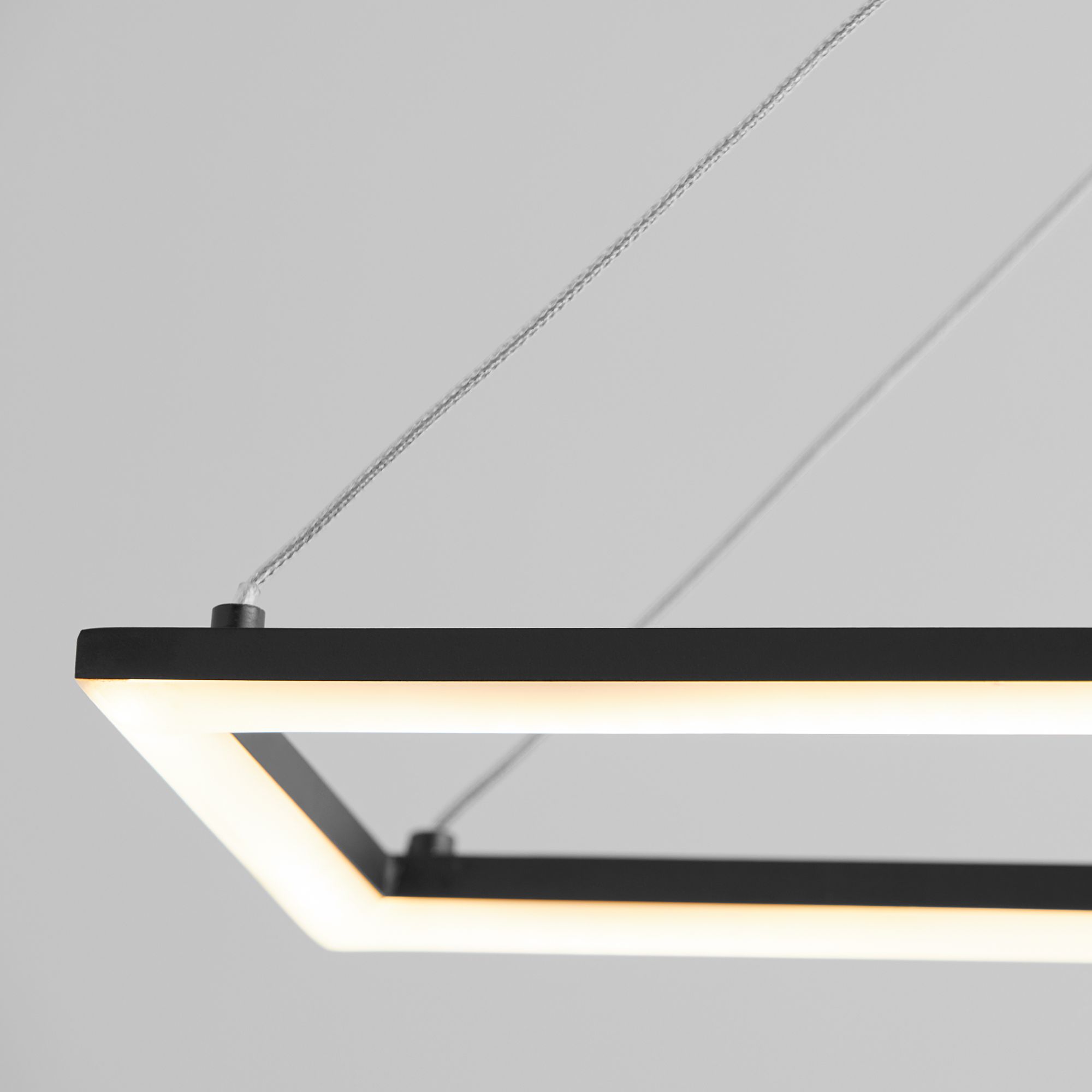 Image 4 Oxygen Lighting Xanni 35" Black LED Pendant more views