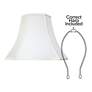 3_Oyster Clover Rectangle Bell Shade 6/8x12/16x12.5 (Spider) more views