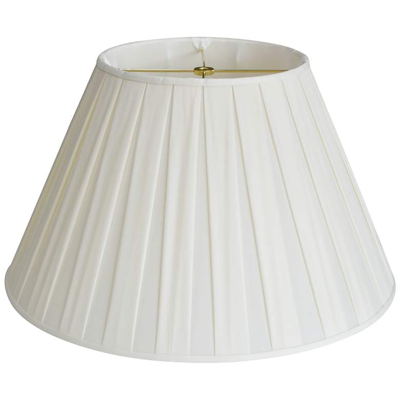 Image 1 Oyster Empire Flare Space Box Pleat Shade 8x16x10.5 (Spider)