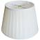 Oyster European Empire English Pleat Shade 11x16x11 (Spider)