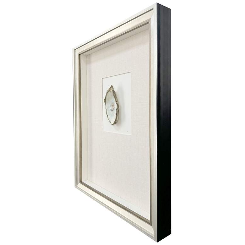 Image 2 Oyster in Paradise II 19"W x 26"H Framed Art more views
