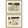 1_Oyster Indulgence 24"W x 20"H Framed Art Set of 2