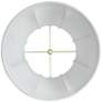 2_Oyster No Hug English Bell Lamp Shade 11.5x17x11.5 (Spider) more views