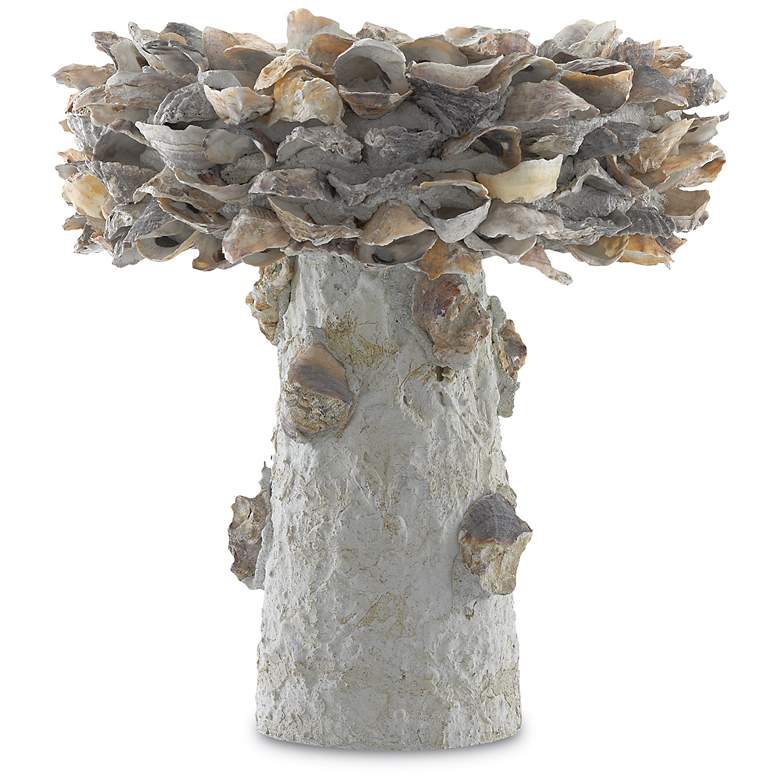 Image 2 Oyster Shell Small Bird Bath more views