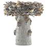 2_Oyster Shell Small Bird Bath more views
