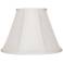 Oyster Silk Empire Shade 11x20x14.75 (Spider)