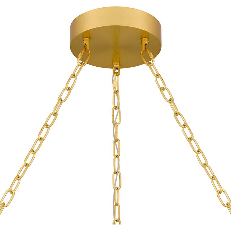 Image 6 Ozara Integrated LED Antique Brass Pendant Light more views
