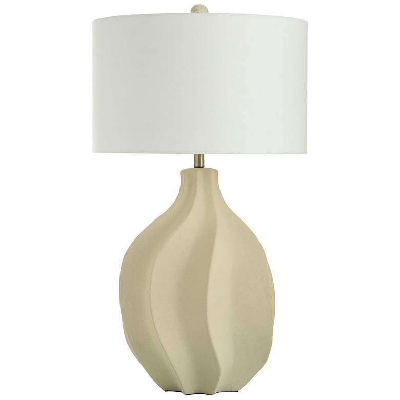 Image 1 Pace 36" High Cream Table Lamp