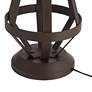 6_Pacific Coast 30 1/2" Tiffany-Style Amber Glass Pull Chain Table Lamp more views