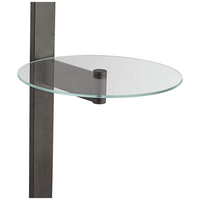 Image 4 Pacific Coast 67" Othello Glass Table Floor Lamp with Reading Light more views