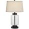 Pacific Coast Collectors Dream 24" Clear Glass Fillable Table Lamp