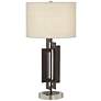 1_Pacific Coast Deville 25" Bronze Geometric Metal Table Lamp