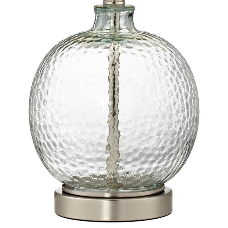 Pacific Coast Lighting 23 1/2" Clear Glass Table Lamps Set of 2