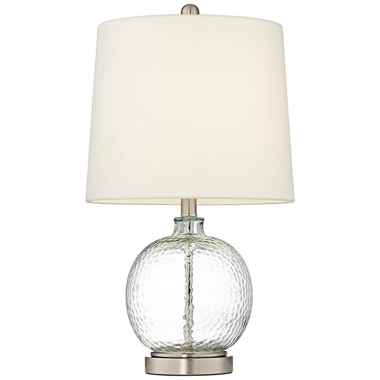 Pacific Coast Lighting 23 1/2" Clear Glass Table Lamps Set of 2