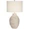 Pacific Coast Lighting 28" Rustic Faux Stone Table Lamp