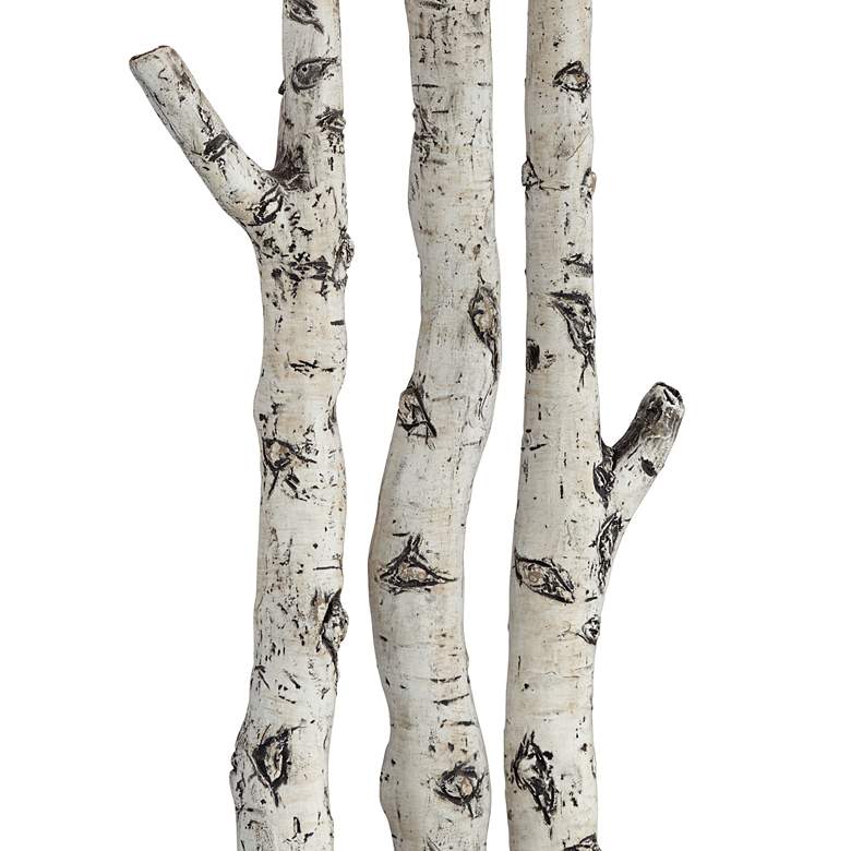 Image 5 Pacific Coast Lighting 30 1/4 inch Rustic Birch Tree Branches Table Lamp more views