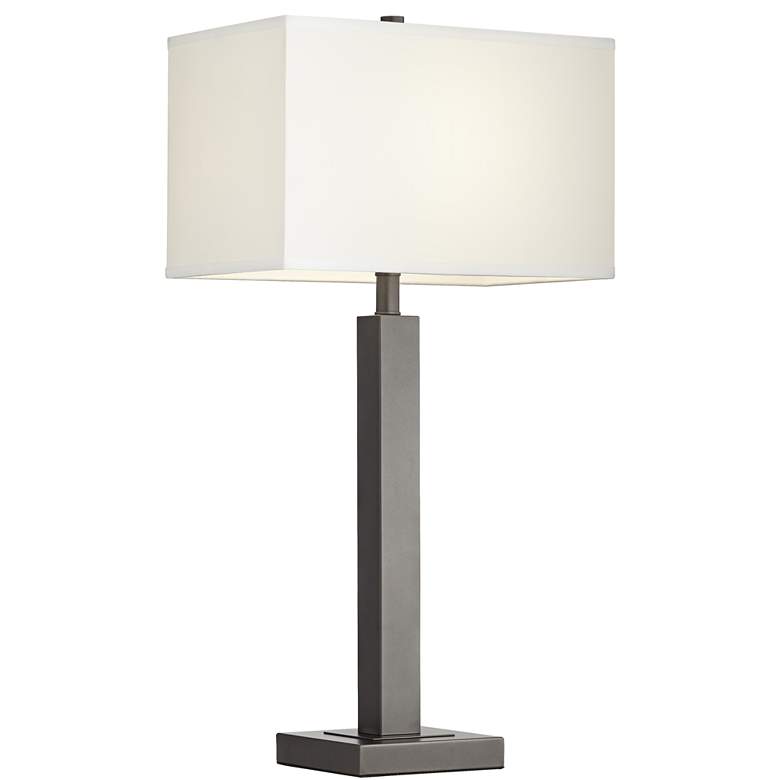 Image 5 Pacific Coast Lighting 31" Metal Column Modern Table Lamp more views