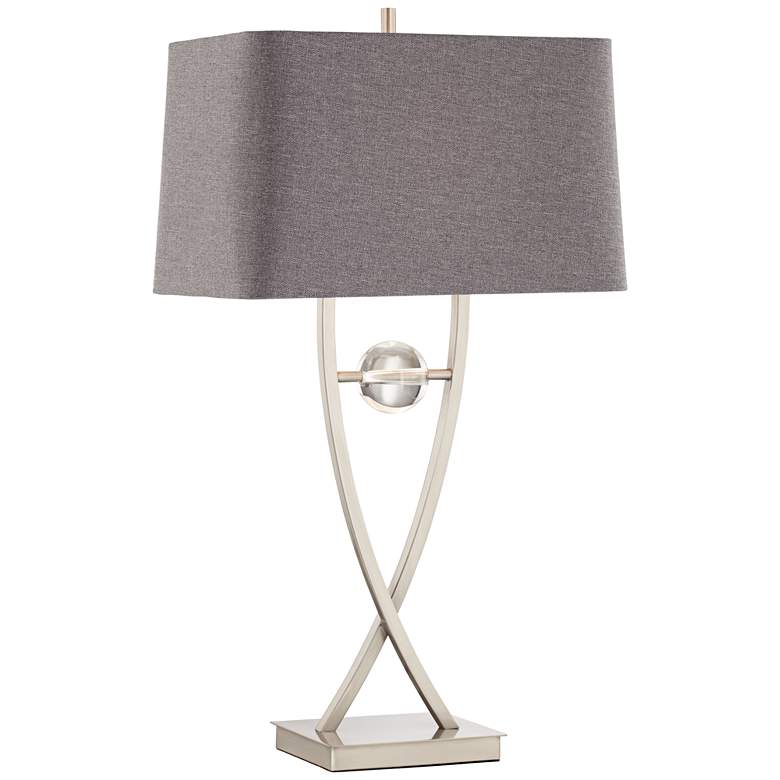 Image 2 Pacific Coast Lighting 32" High Open Frame Acrylic Ball Table Lamp