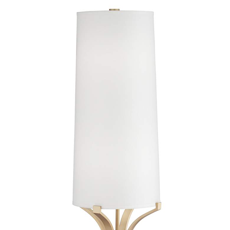 Image 3 Pacific Coast Lighting 4-Leg Soft Gold with Tall Shade Floor Lamp more views