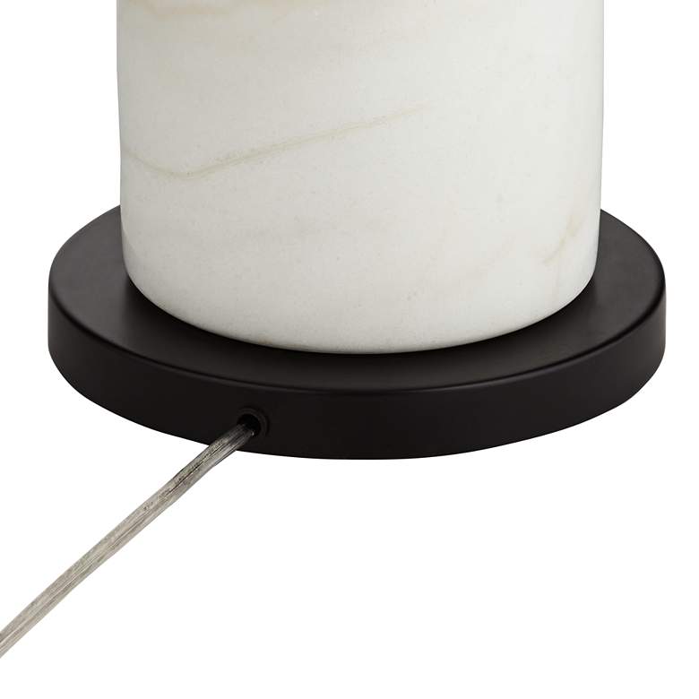 Image 6 Pacific Coast Lighting 65.8 inch Black and Marble USB Table Floor Lamp more views