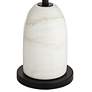 5_Pacific Coast Lighting 66" High Black and Marble USB Table Floor Lamp more views