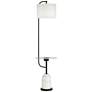 7_Pacific Coast Lighting 66" High Black and Marble USB Table Floor Lamp more views