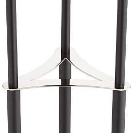 Image4 of Pacific Coast Lighting 68" Black White Globe 3-Light Pole Floor Lamp more views