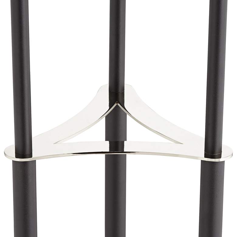 Image 4 Pacific Coast Lighting 68" Black White Globe 3-Light Pole Floor Lamp more views