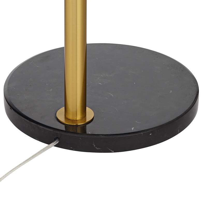Image 6 Pacific Coast Lighting 69 inch Gray Orb and Gold Modern Arc Floor Lamp more views