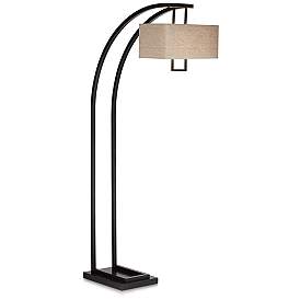 Image2 of Pacific Coast Lighting Aiden Place Oil-Rubbed Bronze Arc Floor Lamp