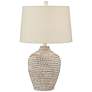 Pacific Coast Lighting Alese 23 1/2" Textured Dot Jug Table Lamp