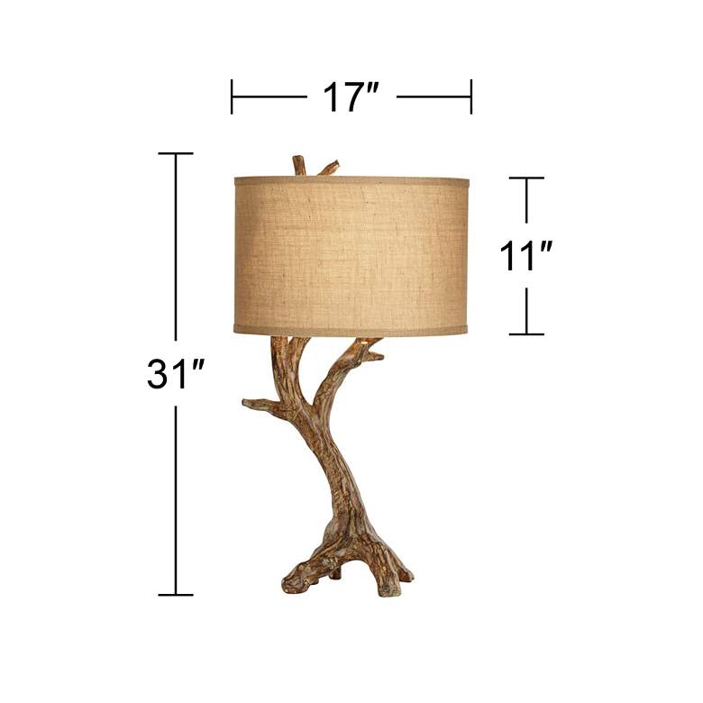 Image 6 Pacific Coast Lighting Beachwood 31" Faux Driftwood Branch Table Lamp more views