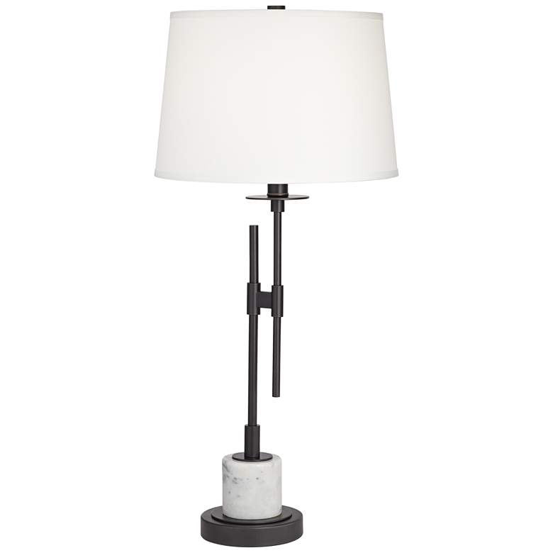 Image 2 Pacific Coast Lighting Blackstone Modern Industrial Chairside Table Lamp