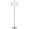 Pacific Coast Lighting Bovington 66 1/2" Nickel Modern Floor Lamp