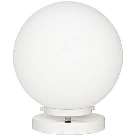 Image2 of Pacific Coast Lighting Casper 11 1/2" High White Globe Accent Lamp
